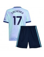 Arsenal Oleksandr Zinchenko #17 Kolmaspaita Lasten 2024-25 Lyhythihainen (+ shortsit)